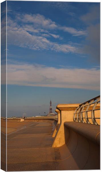 Blackpool Canvas Print by Victor Burnside