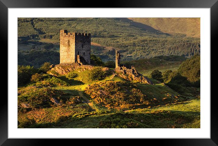 Dolwyddelan castle Framed Mounted Print by Rory Trappe