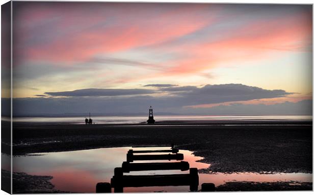  amazing sky,another place Canvas Print by sue davies