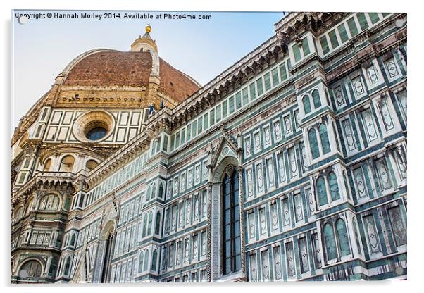  Florence Cathedral Acrylic by Hannah Morley