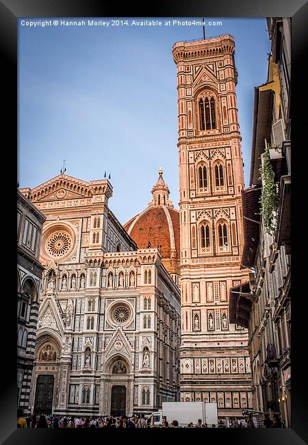  Florence Cathedral Framed Print by Hannah Morley