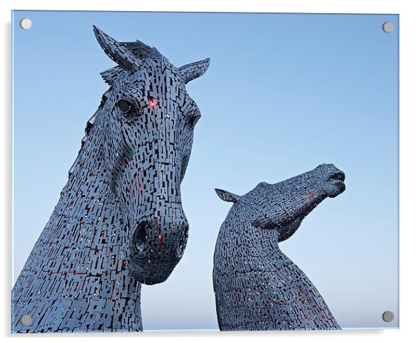  The Kelpies Acrylic by Stephen Taylor