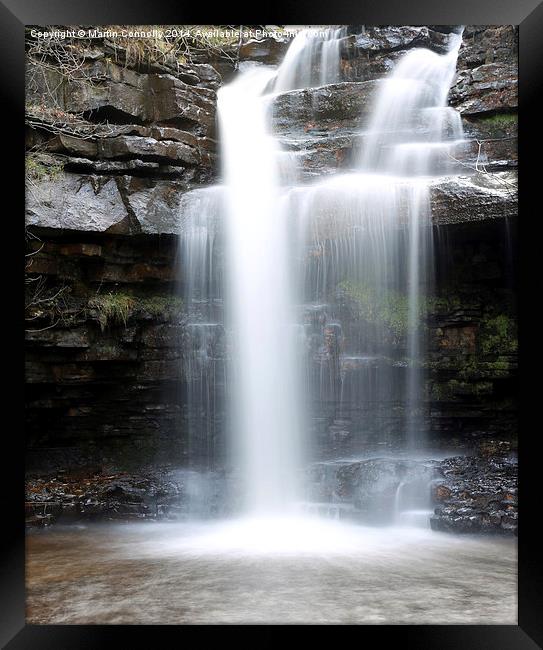  Gibson's Cave nr Bowlees in Teesdale Framed Print by Martin Connolly