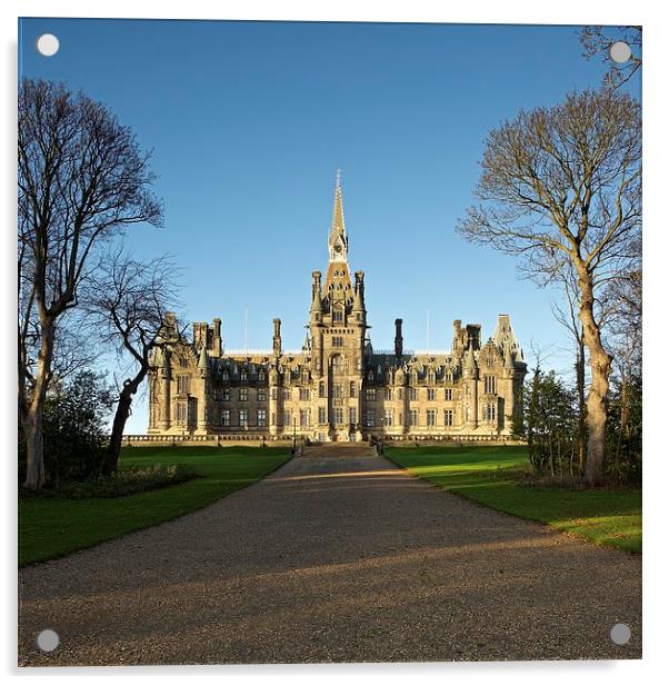  Fettes College Acrylic by Stephen Taylor