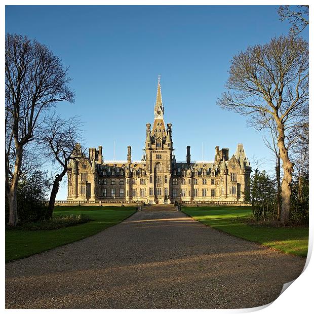  Fettes College Print by Stephen Taylor