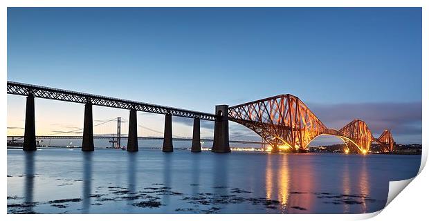  Forth Bridge Print by Stephen Taylor