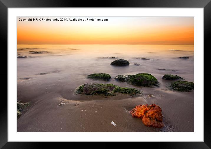  Old Hunstanton  Framed Mounted Print by R K Photography