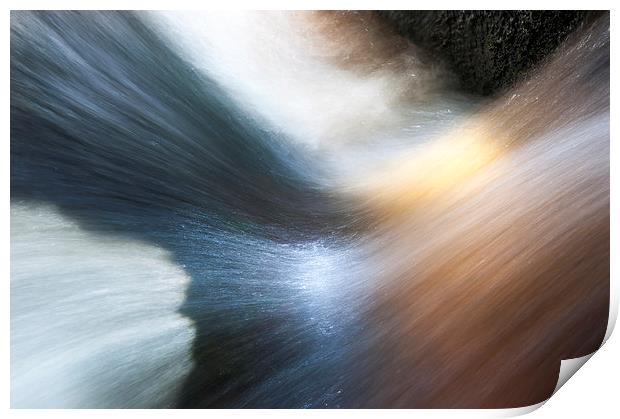 Water flow Print by Andrew Kearton