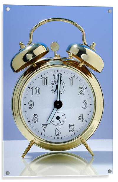 Alarm clock Acrylic by Josep M Peñalver