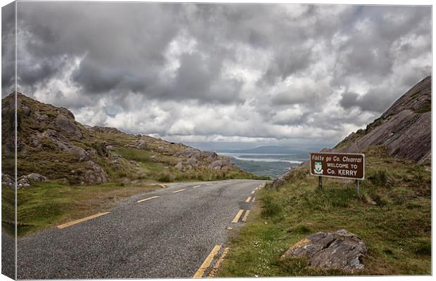 Welcome to Kerry.  Canvas Print by Mark Godden