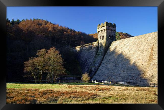 Derwent Dam  Framed Print by Darren Galpin