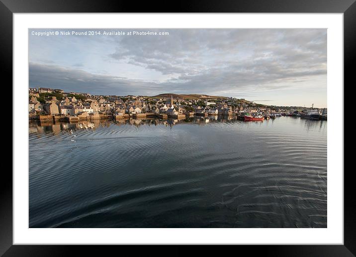 Stromness Framed Mounted Print by Nick Pound