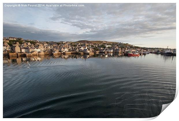 Stromness Print by Nick Pound