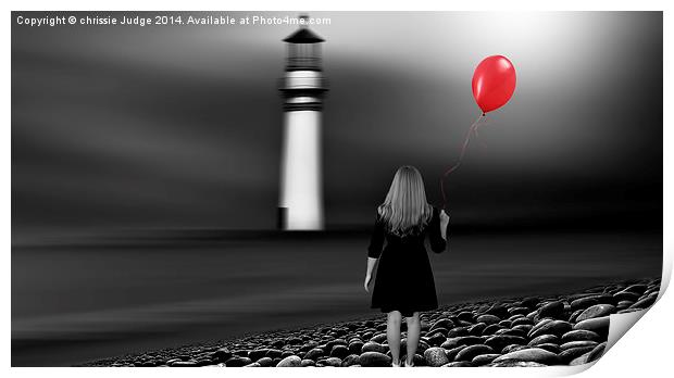  The Girl with the red balloon  Print by Heaven's Gift xxx68