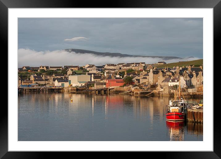 Stromness  Framed Mounted Print by Nick Pound