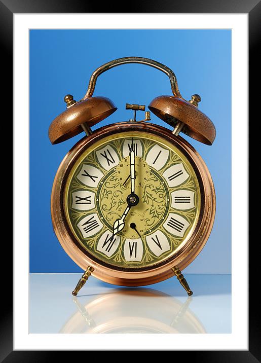 Alarm clock Framed Mounted Print by Josep M Peñalver