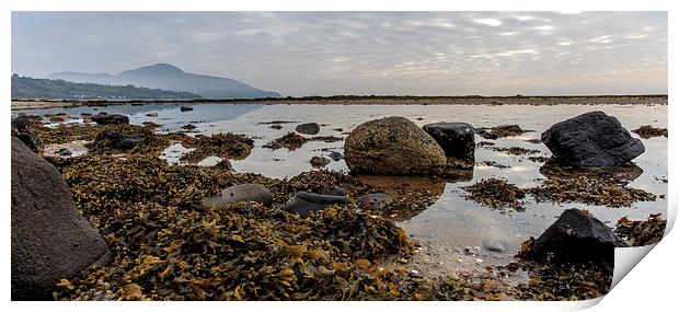 Whiting Bay Beach, Isle of Arran Print by Alan Whyte