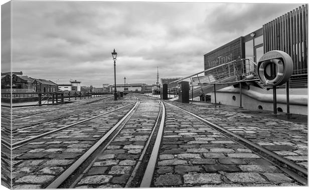  Tracks to Nowhere Canvas Print by Alan Whyte