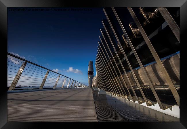  Twin Sails Poole Framed Print by Phil Wareham