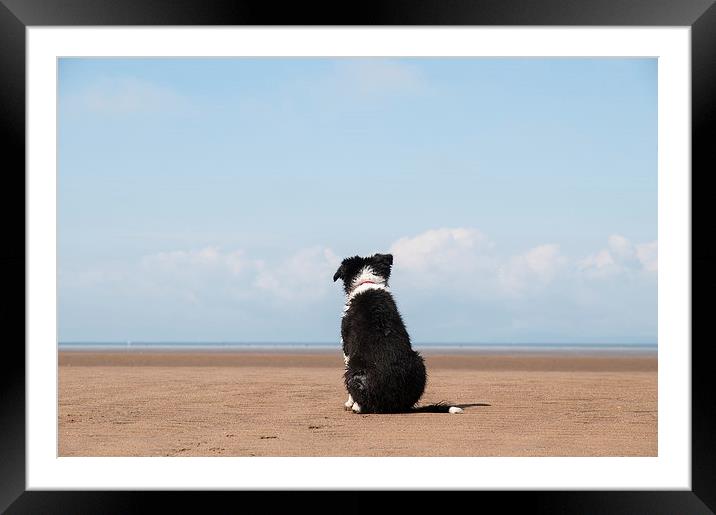  Blue Sky Thinking Framed Mounted Print by John Malley