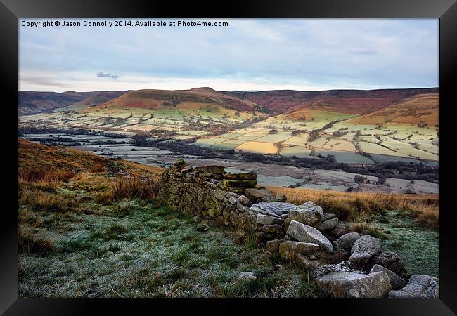  The Vale Of Edale Framed Print by Jason Connolly