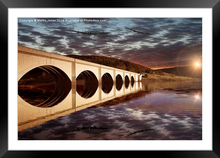  Lancasters over the Bridge Framed Mounted Print by K7 Photography