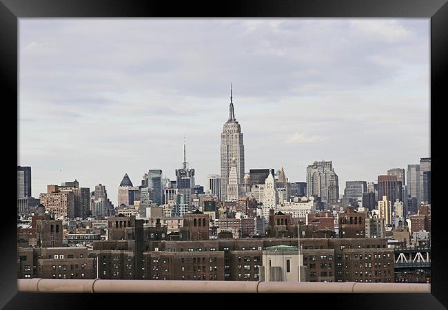 Big city, big panorama Framed Print by Tom Hall