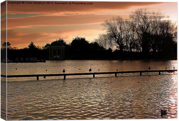  Stanley Park.  Canvas Print by Lilian Marshall