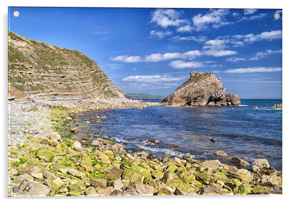  Mupe Bay. Acrylic by Mark Godden