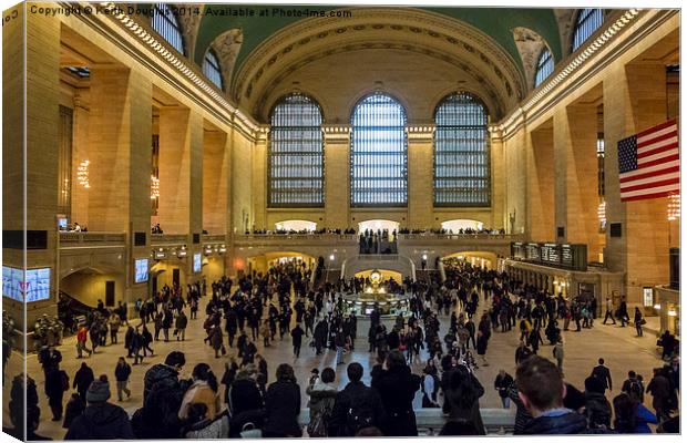  Grand Central Station Canvas Print by Keith Douglas