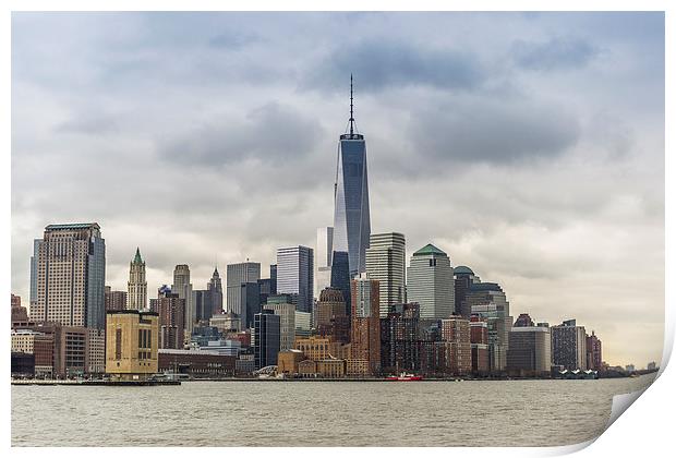  Freedom Tower Print by Keith Douglas