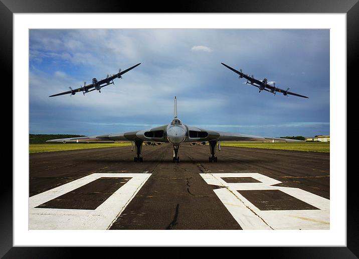  Avro sisters Break Framed Mounted Print by Oxon Images