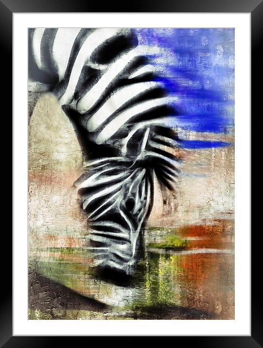  At the waterhole. large canvas by JCstudios Framed Mounted Print by JC studios LRPS ARPS