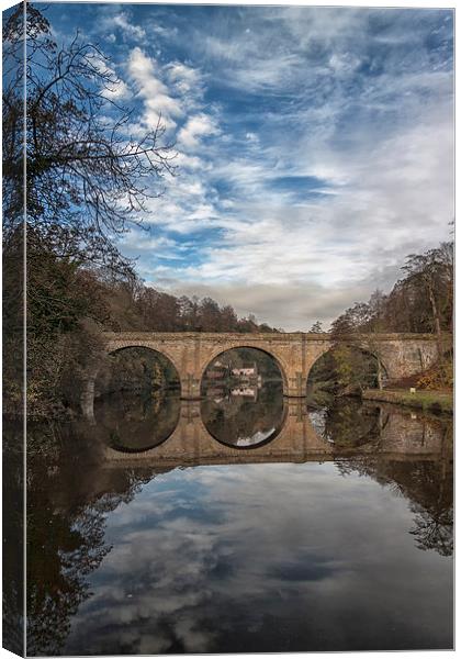  Prebends Bridge. Canvas Print by Mark Godden