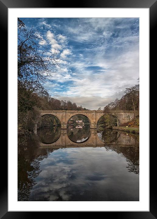  Prebends Bridge. Framed Mounted Print by Mark Godden
