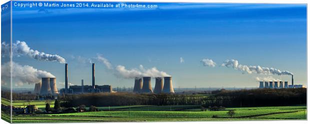  The Power Stations of the Trent Valley Canvas Print by K7 Photography