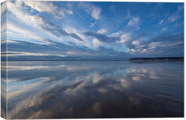  A Mirror for the Sky Canvas Print by Nick Pound