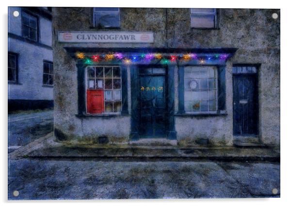 Christmas Post Office  Acrylic by Ian Mitchell