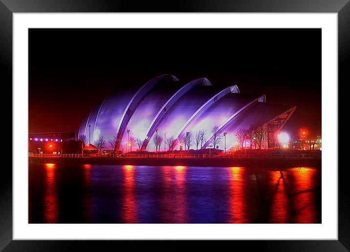 SECC Glasgow  Framed Mounted Print by Peter Struthers