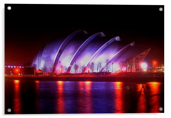 SECC Glasgow  Acrylic by Peter Struthers