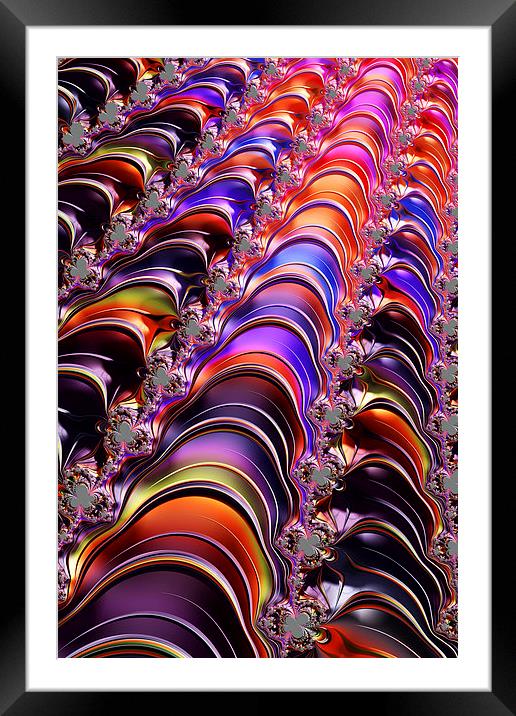 Lines Of Communication Framed Mounted Print by Steve Purnell