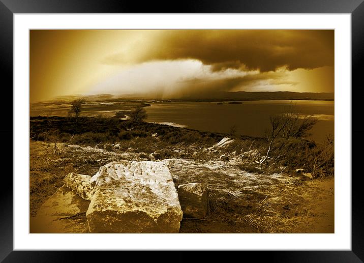  View From Vane Farm Framed Mounted Print by Alan Whyte