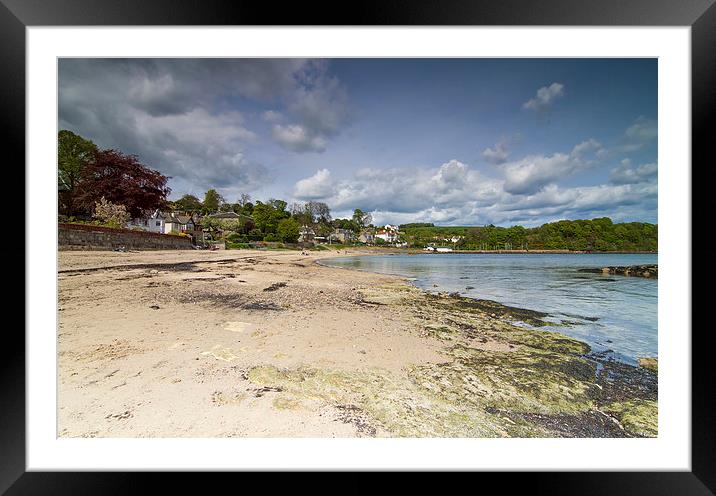  Aberdour Beach Framed Mounted Print by Alan Whyte