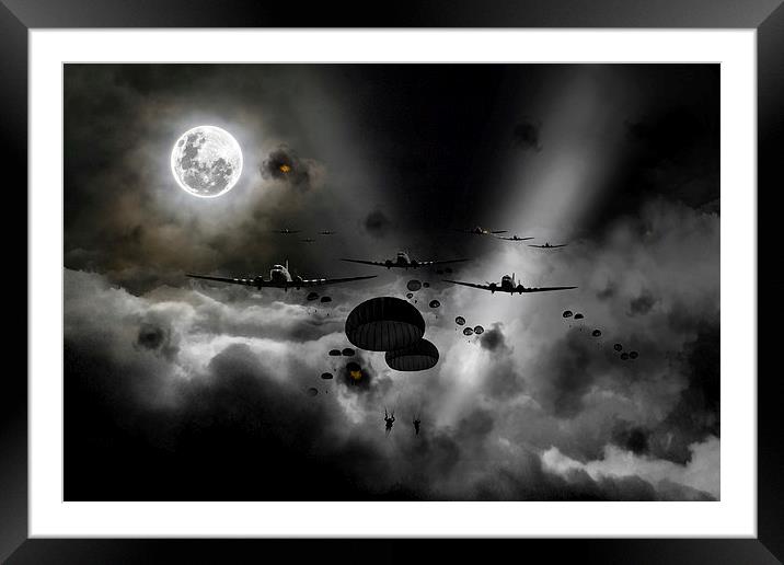 Invasion Force  Framed Mounted Print by J Biggadike