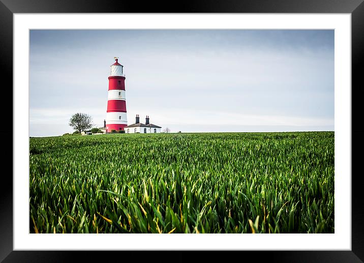  Happisburgh Lighthouse Framed Mounted Print by Darren Carter