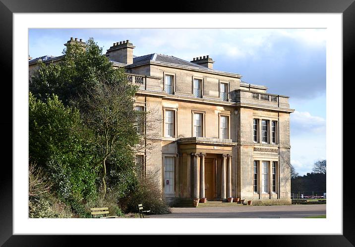 Normanby Hall a classic English mansion Framed Mounted Print by Paul Collis