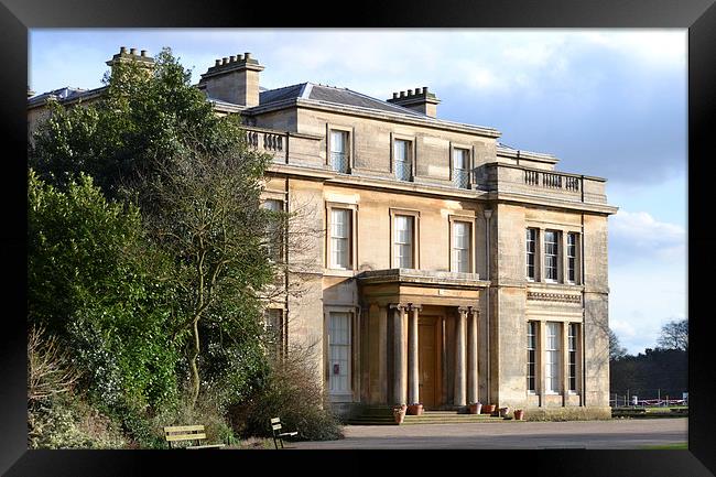 Normanby Hall a classic English mansion Framed Print by Paul Collis