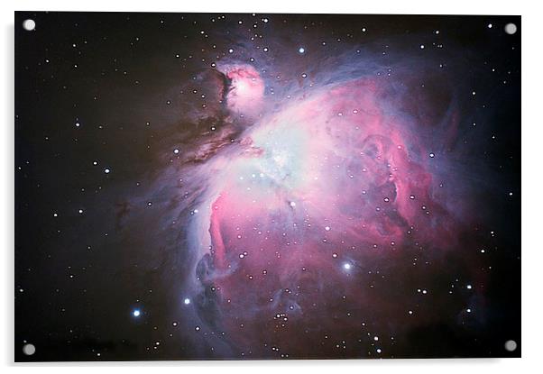 THE ORION NEBULA M42 Acrylic by DAVID SAUNDERS