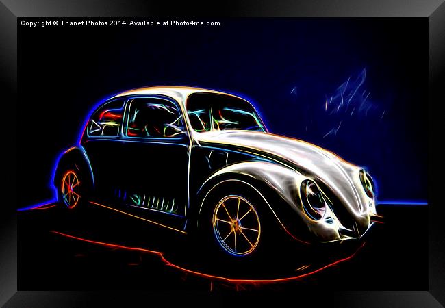  VW Bug Framed Print by Thanet Photos