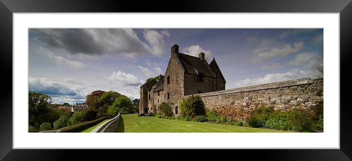  Aberdour Castle Framed Mounted Print by Alan Whyte